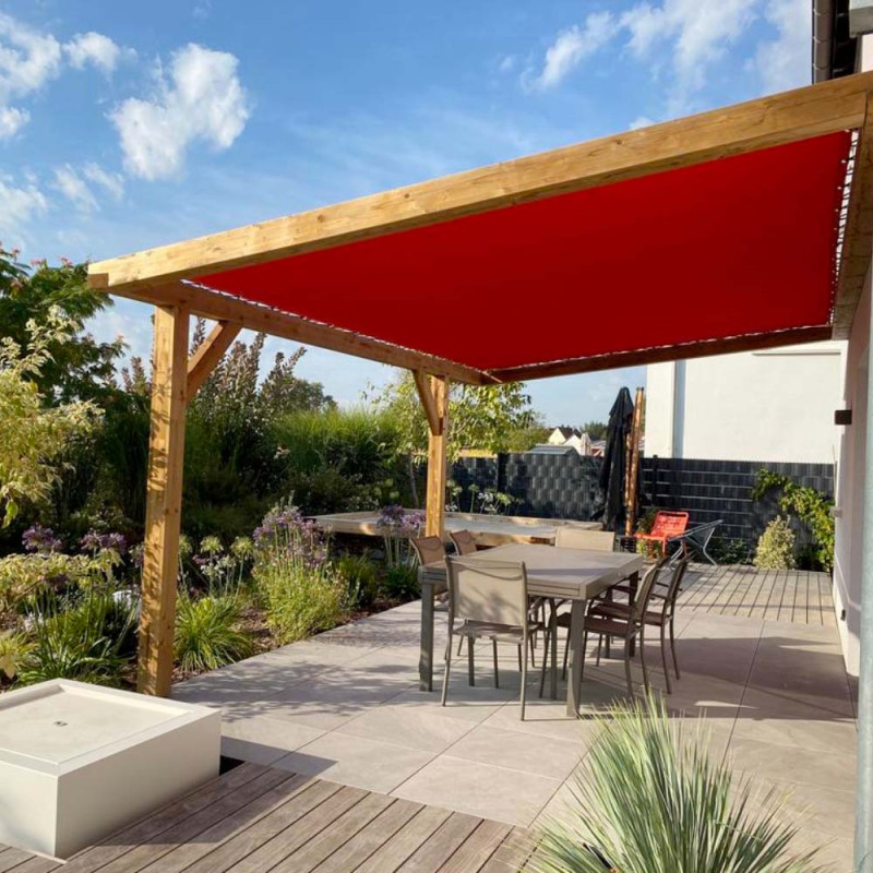 Filet d ombrage pour pergola