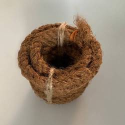 Natural coconut fiber rope