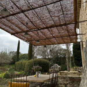 Schattiergewebe für Pergola...