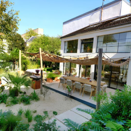 Matte aus Robinienholz für Segel, Sonnensegel und Kokosgewebe