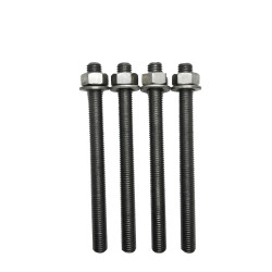 Set of 4 threaded rods