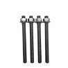 Set of 4 threaded rods