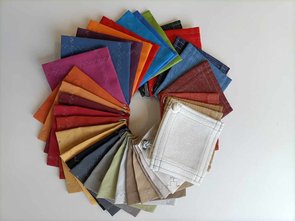 Coloris des voiles d'ombrage Espace Ombrage