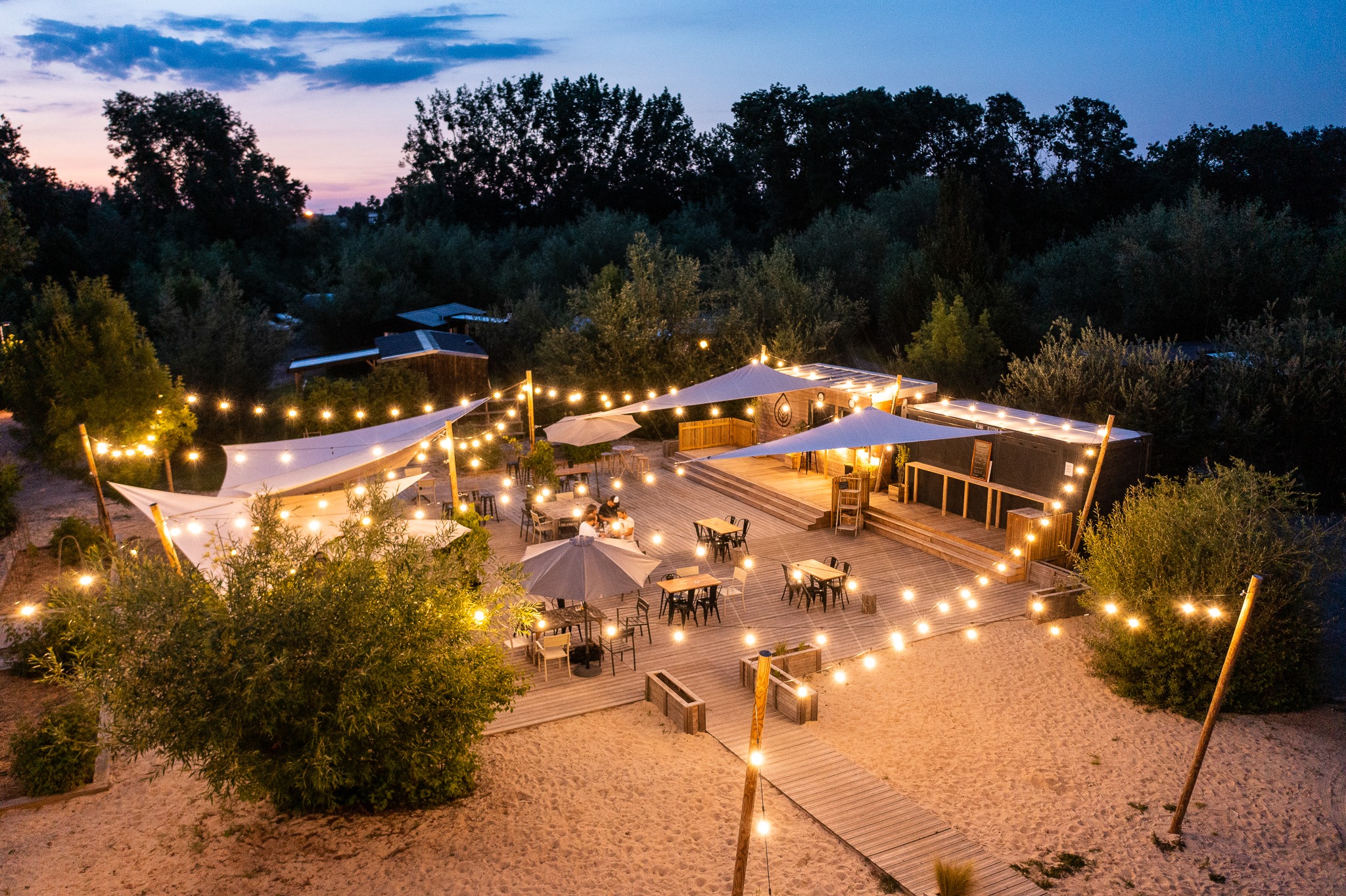 illumination de jardin par votre paysagiste