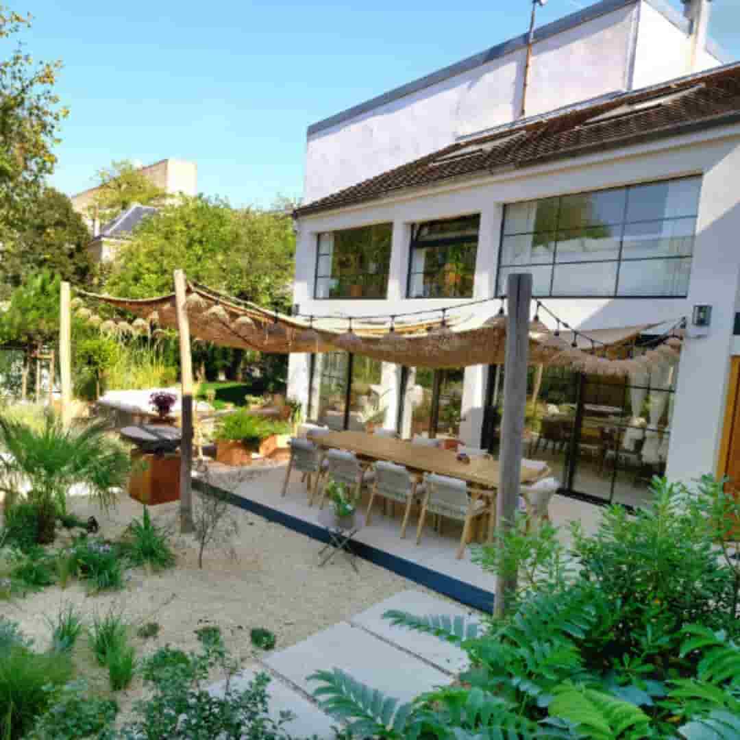 toile d'ombrage coco pour terrasse