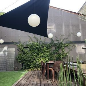 Solar garden cover