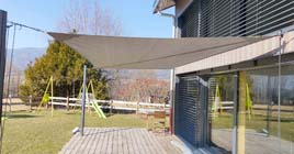 Manual Roller Shade Sail