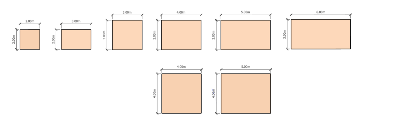 Schéma toile coco pergola avec renforcement