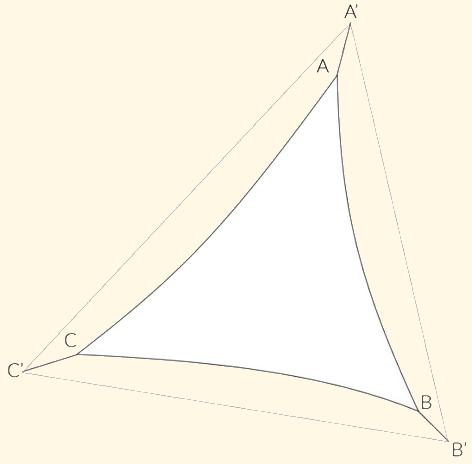 Filet d'ombrage triangulaire Coloris Filet BEIGE Superficie 3 x 3 x 4,25 m  (4,5 m2)
